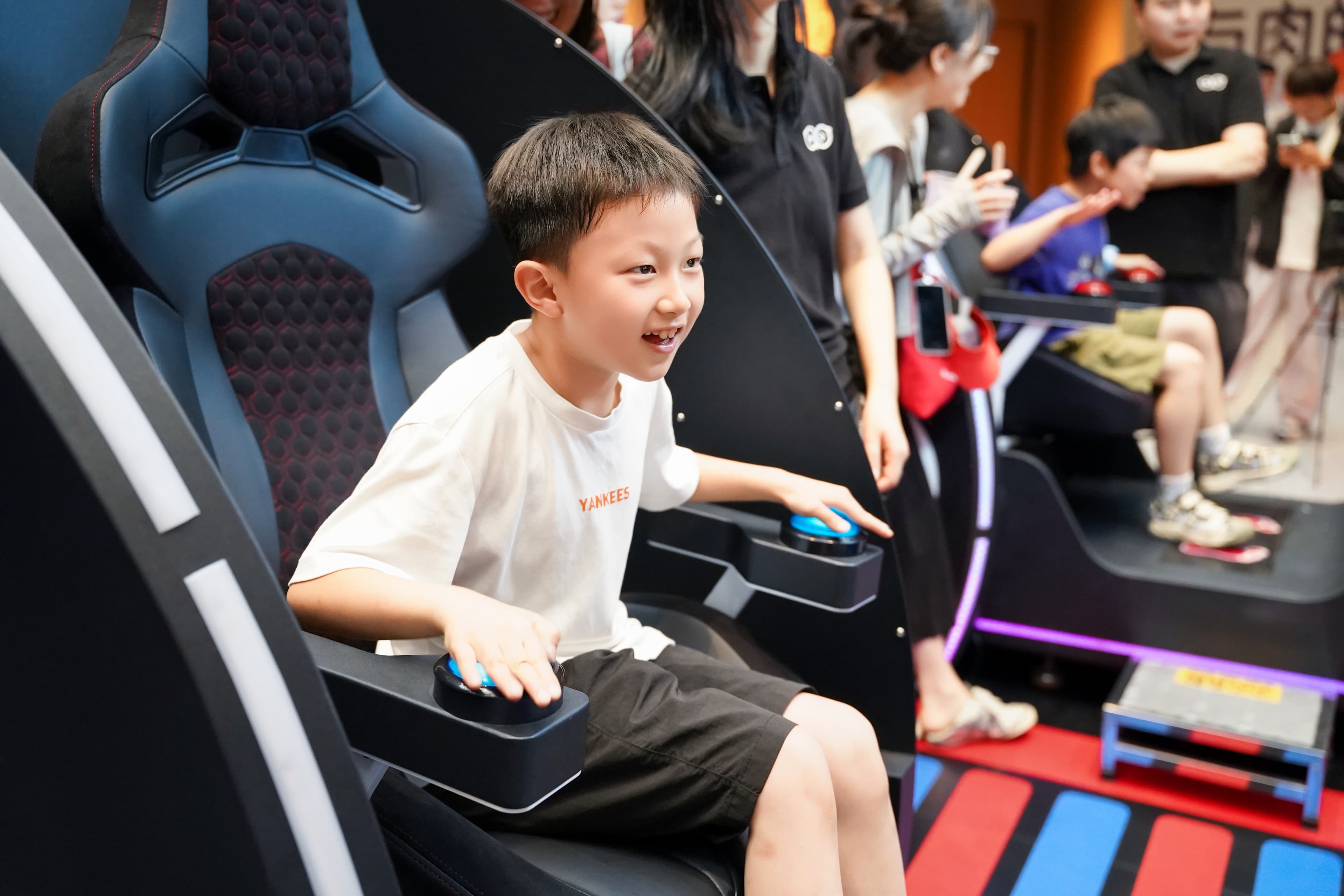 互动座椅现场体验